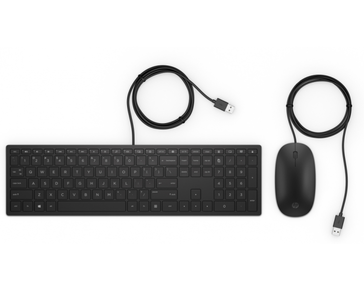 COMBO TECLADO RATON WIRELESS NEGRO