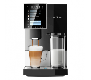 CAFETERA SUPER AUTOMATICA CREMMAET COMPACTCCINO BLACK SILVER