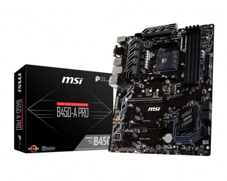 PLACA BASE MSI B550 A PRO AM4 ATX 4XDDR4