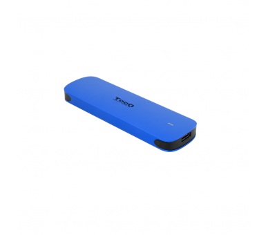 CAJA EXTERNA TOOQ M2 NVMe USB31 GEN2 ALUMINIO AZUL