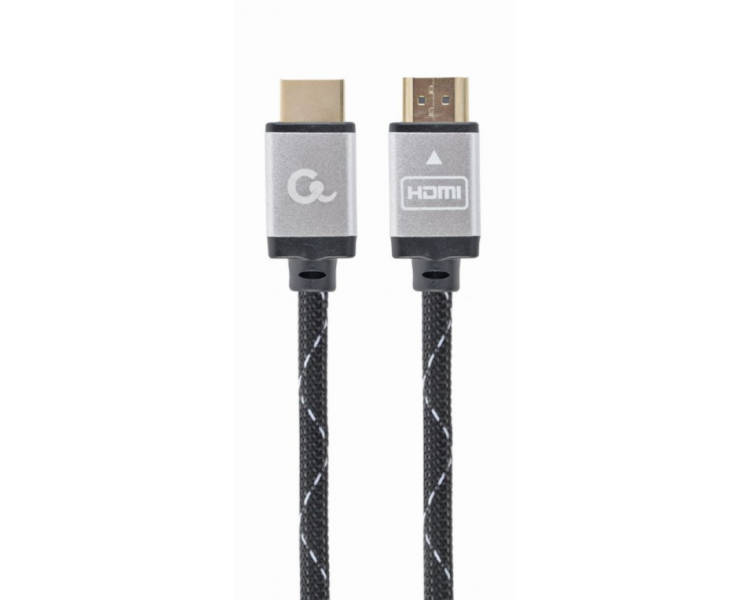 CABLE TRENZADO HDMI 20 4K 60HZ GEMBIRD SELECT PLUS CON ETHERNET 75M NEGRO