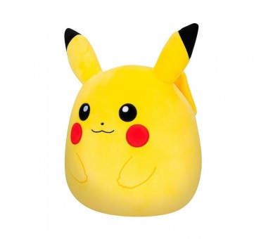 Peluche squishmallow pokemon pikachu 25 cm