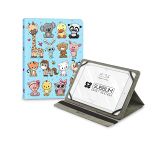 FUNDA TABLET SUBBLIM TRENDY CASE ANIMALS 11