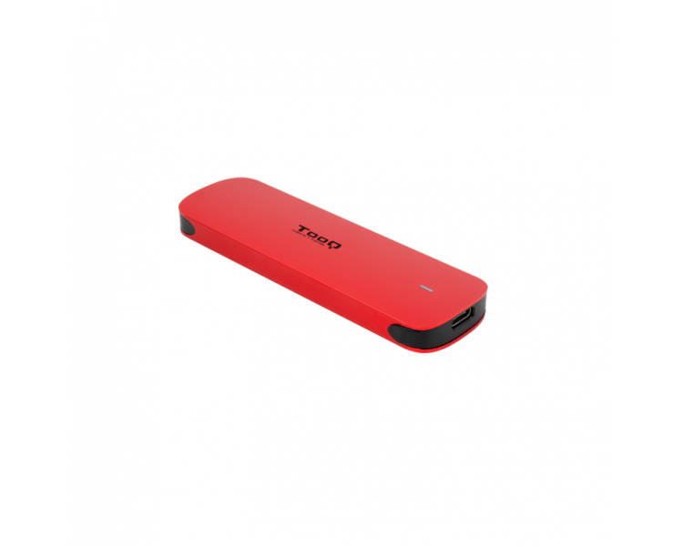 CAJA EXTERNA TOOQ M2 NVMe USB31 GEN2 ALUMINIO ROJA