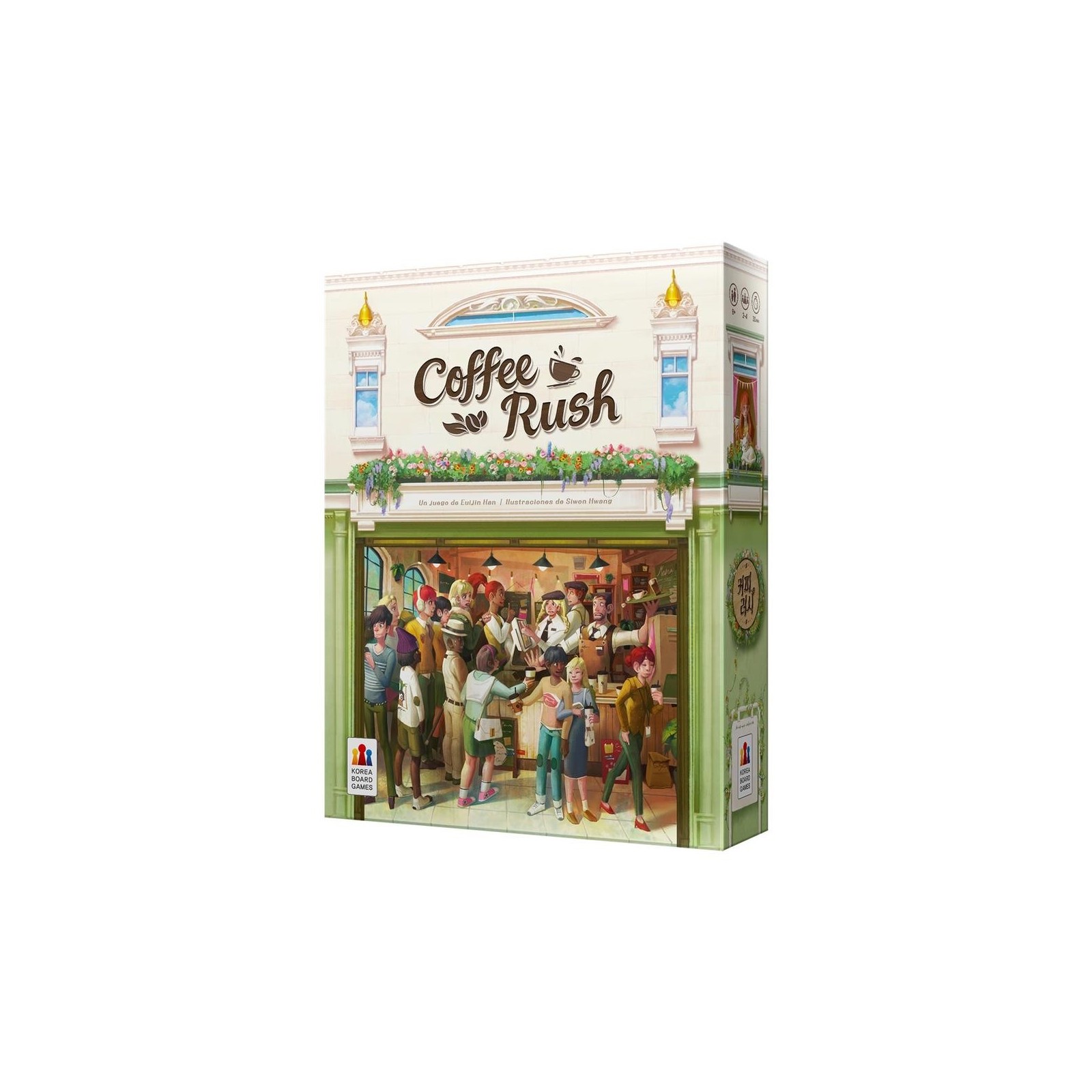 Juego mesa coffee rush edad recomendada