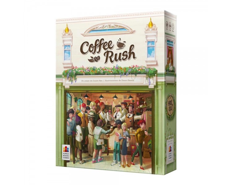 Juego mesa coffee rush edad recomendada