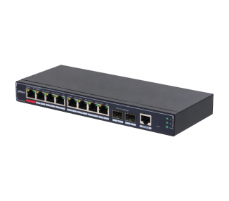 SWITCH IT DAHUA DH SG4010P 2F 10 PORT MANAGED DESKTOP GIGABIT SWITCH 8 PORT POE