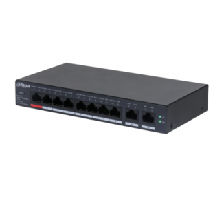 SWITCH CLOUD DAHUA DH CS4010 8GT 110 GIGABIT SWITCH WITH 8 PORT POE