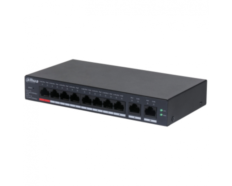 SWITCH CLOUD DAHUA DH CS4010 8GT 110 GIGABIT SWITCH WITH 8 PORT POE