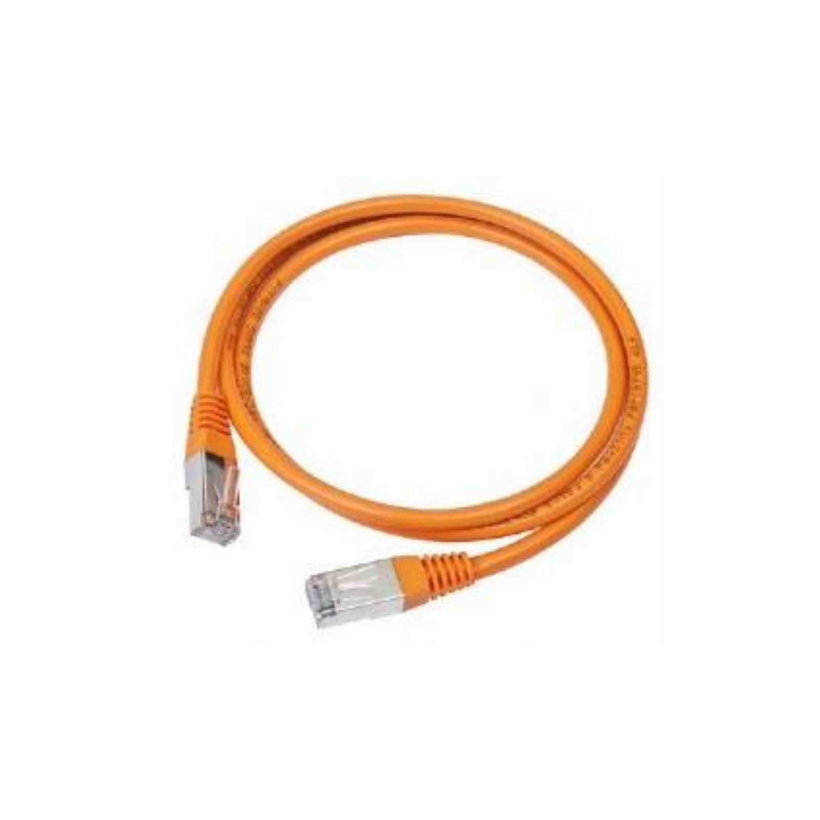 Cable CAT5E UTP moldeado 025m Naranja