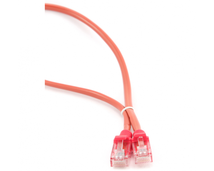 Cable CAT5E UTP moldeado 025m Rojo