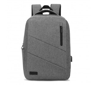 Mochila portatil subblim city 156pulgadas gris