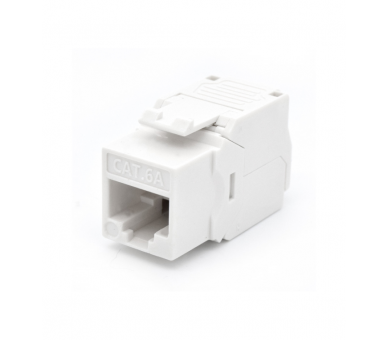 PRESA KEYSTONE WP CAT6A UTP TOOLLESS COLOR BLANCO