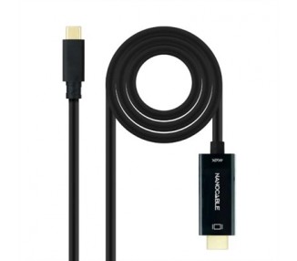 Conversor nanocable usb c a hdmi 14