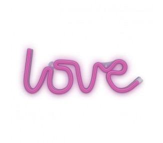 Lampara forever neon led love pink