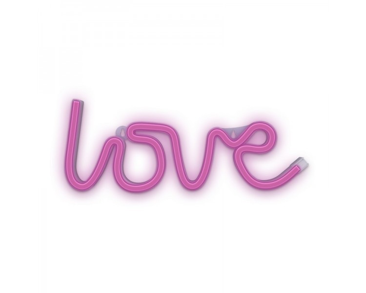 Lampara forever neon led love pink