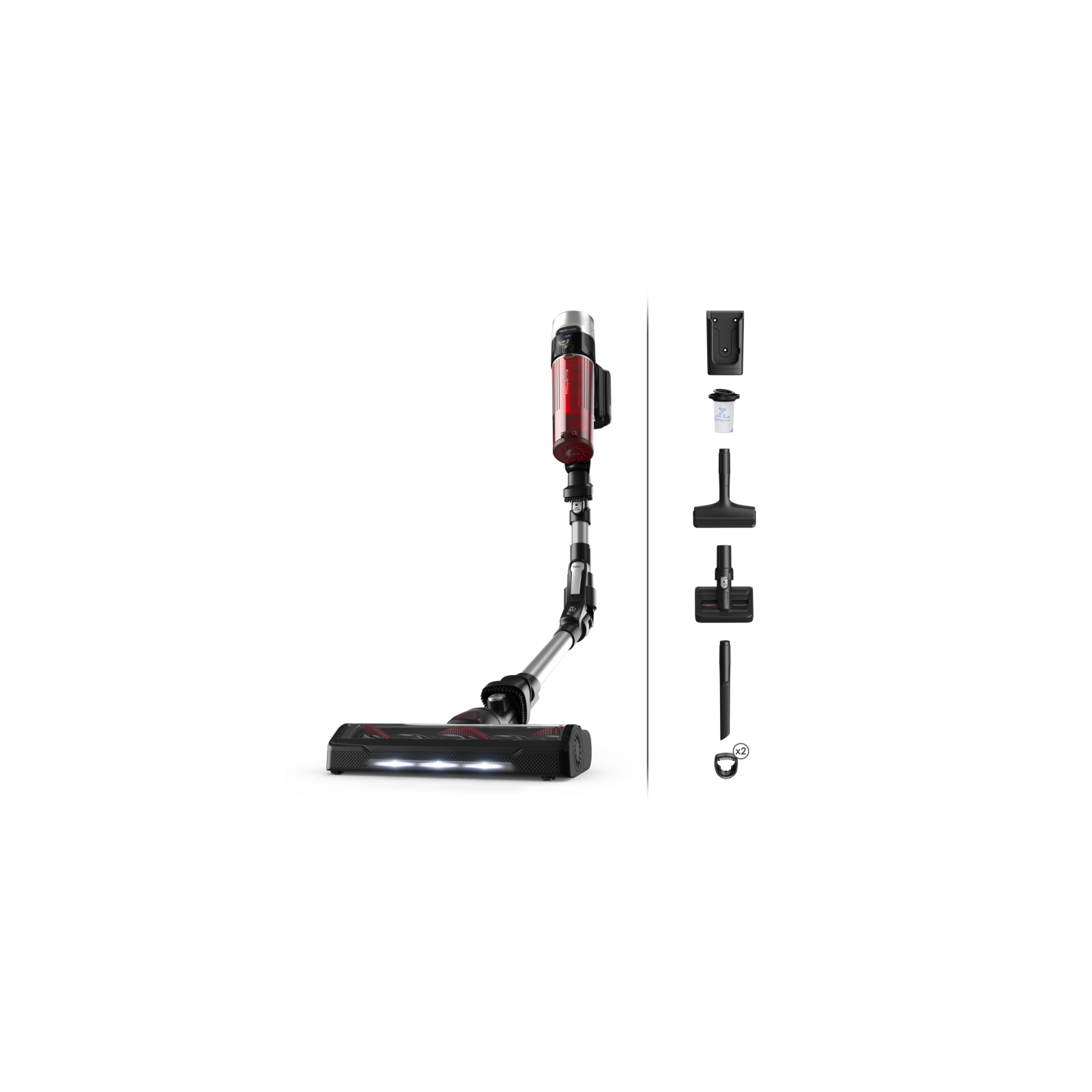 ASPIRADOR ESCOBA 2 EN 1 ROWENTA RH2077WO X FORCE FLEX 960 ANIMAL CARE