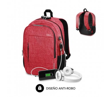 Mochila subblim urban lock backpack portatil