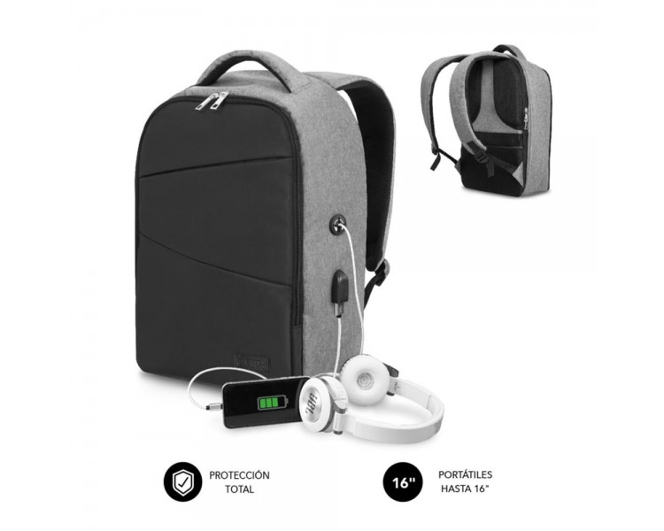 Mochila portatil subblim secure v2 ap