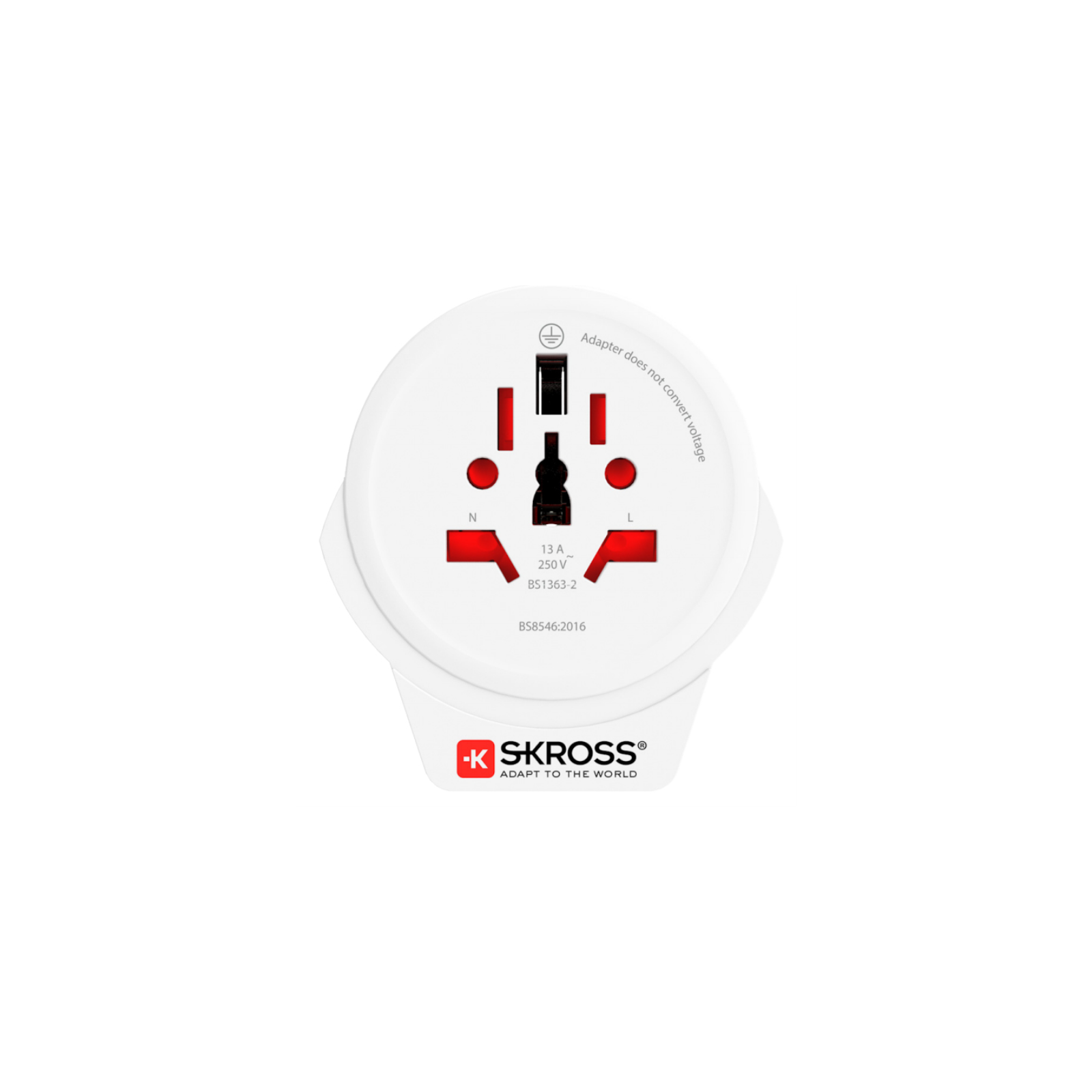 ADAPTADOR DE ENCHUFE A EUROPEO SKROSS USB