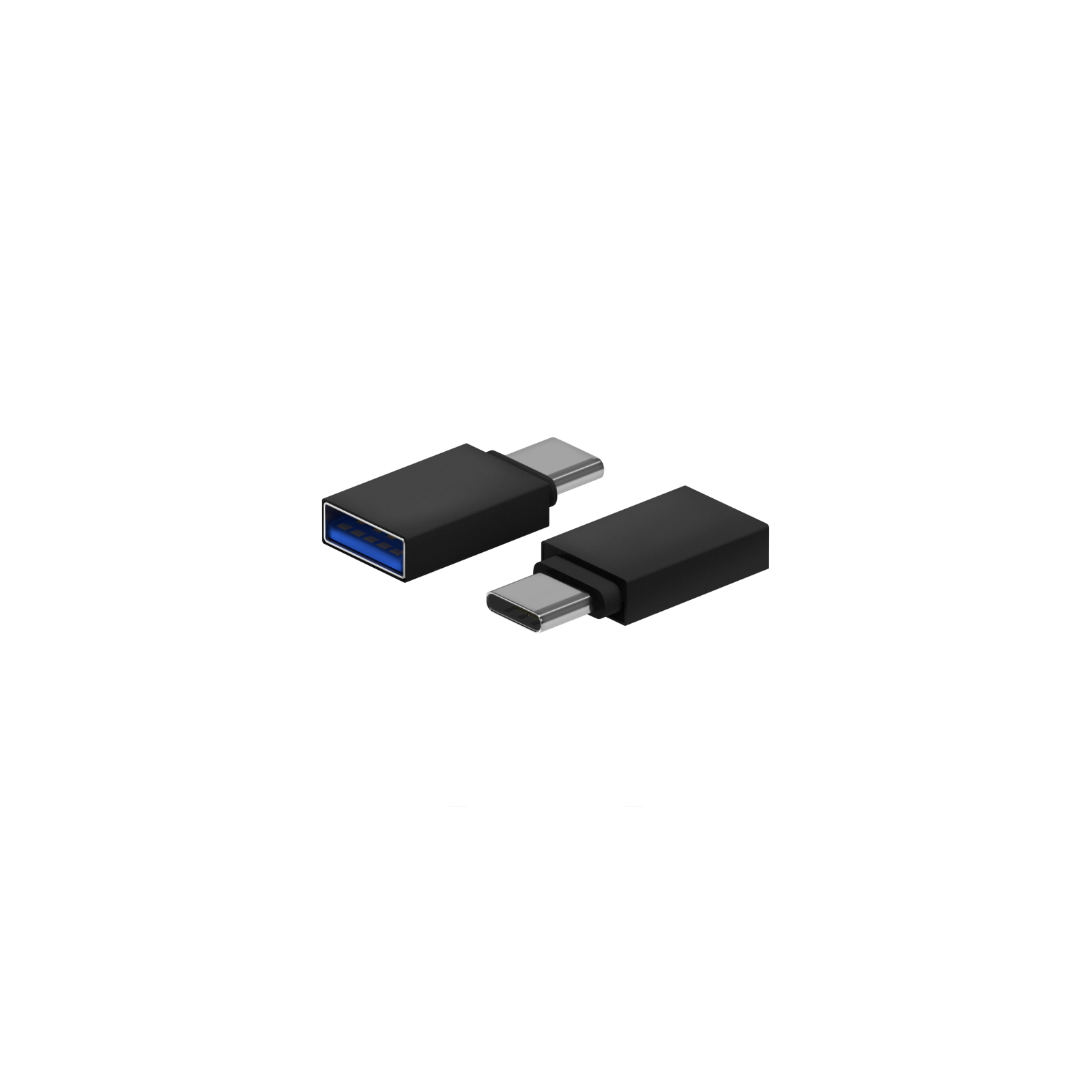 MINI ADAPTADOR AISENS ALUMINIO USB 32 GEN1 3A USB C M A H NEGRO