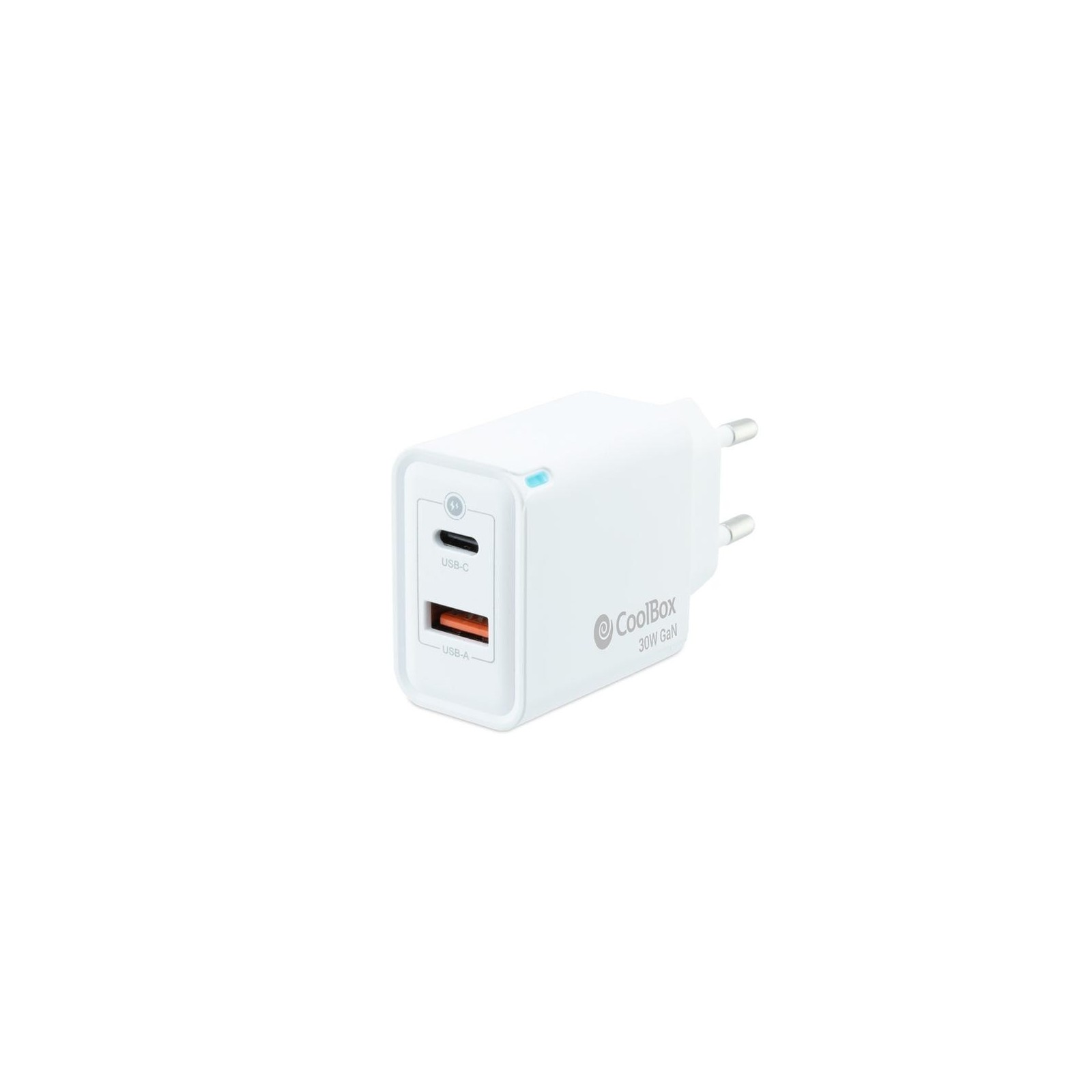 Cargador usb pared coolbox 30w usb