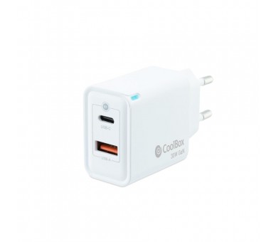 Cargador usb pared coolbox 30w usb