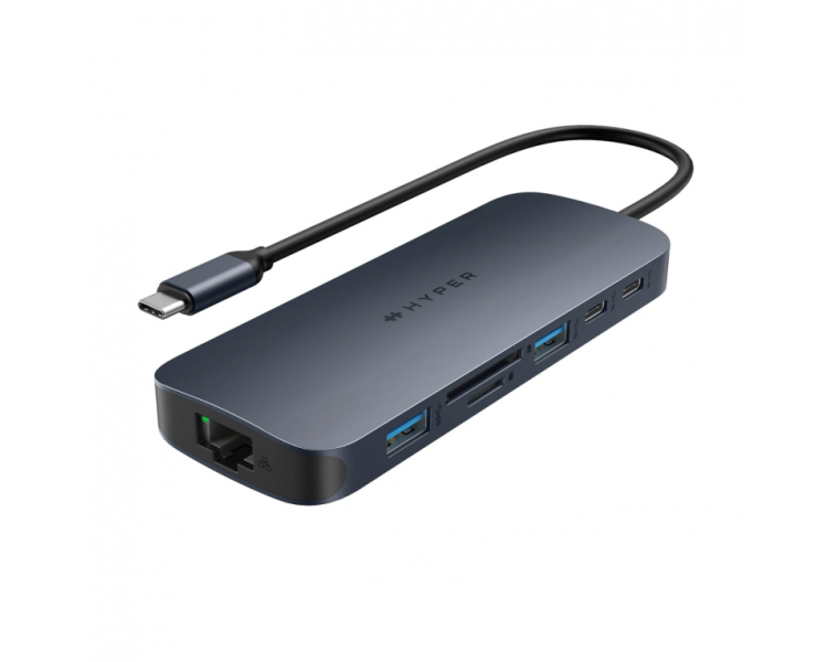 HYPER DRIVE ECOSMART GEN2 DUAL HDMI USB C 11 IN 1 HUB W 140 W PD31