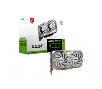 TARJETA GRAFICA MSI RTX 4060 VENTUS 2X WHITE 8GB OC