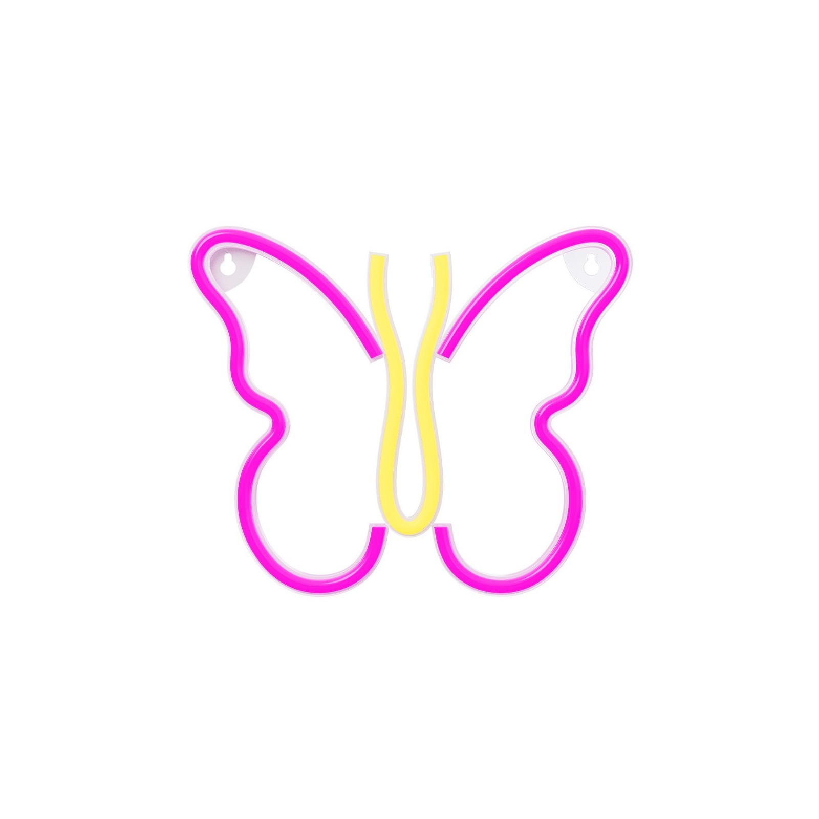 Lampara forever neon led butterfly pink