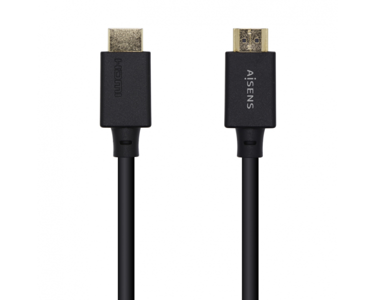 CABLE HDMI AISENS V21 ULTRA ALTA VELOCIDAD 8K60HZ M M 05M NEGRO