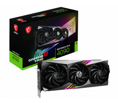 TARJETA GRAFICA MSI RTX 4090 GAMING X TRIO 24GB GDDR6