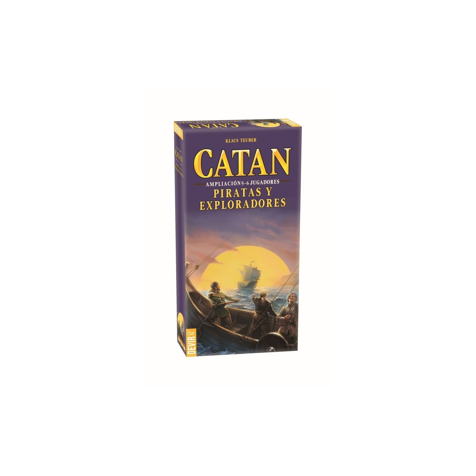 Juego mesa devir catan piratas y