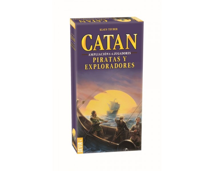 Juego mesa devir catan piratas y