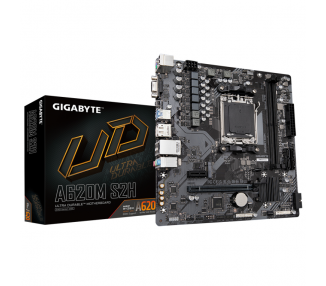 PLACA BASE GIGABYTE A620M S2H AM5 MATX 2XDDR5