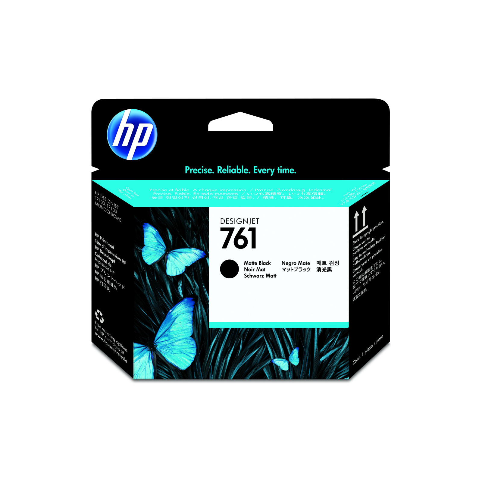 CABEZAL HP 761 NEGRO MATE