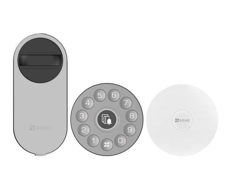 MANILLA INTELIGENTE EZVIZ SMART LOCK PCAK WITH KEYPAD HUB