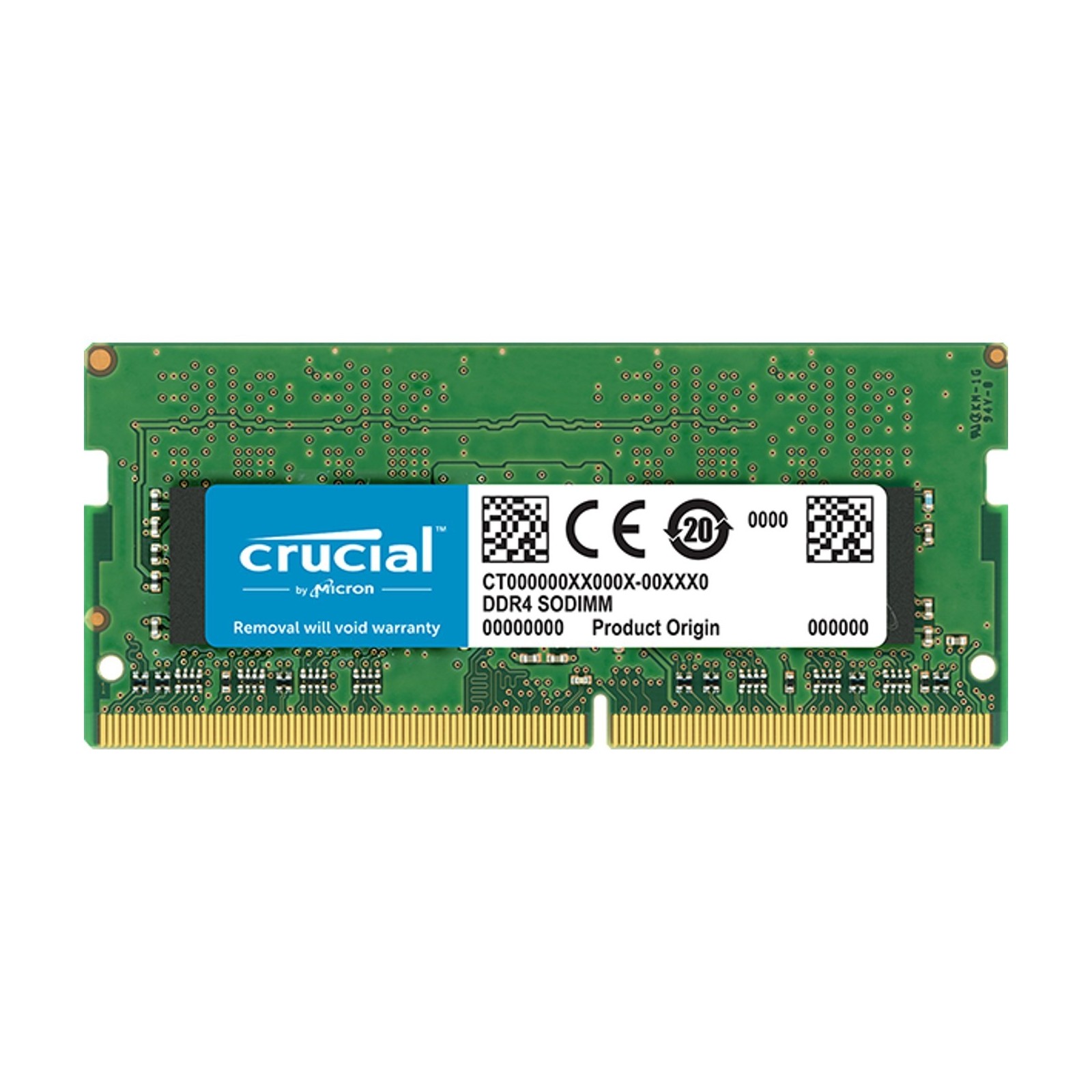 Memoria ram ddr4 4gb crucial sodimm