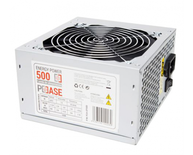 FUENTE DE ALIMENTACION PC CASEE EP 500 PLATA 