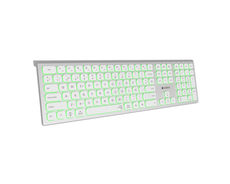 Teclado subblim master iluminado ext inalambrico