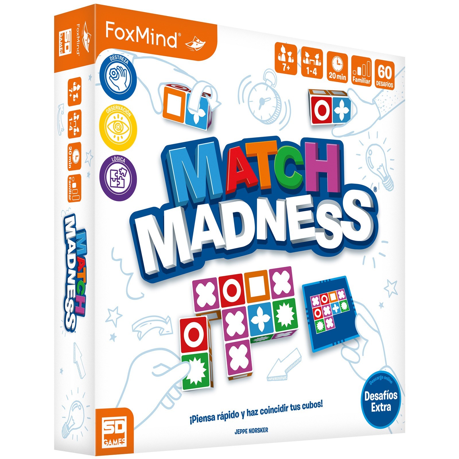 Juego mesa match madness 2ª edicion