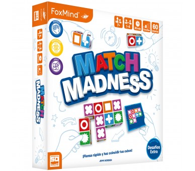 Juego mesa match madness 2ª edicion