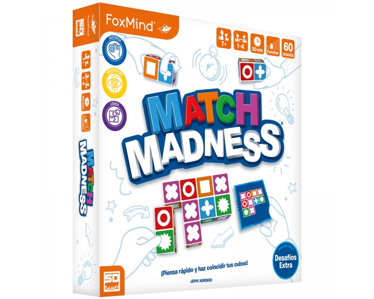 Juego mesa match madness 2ª edicion