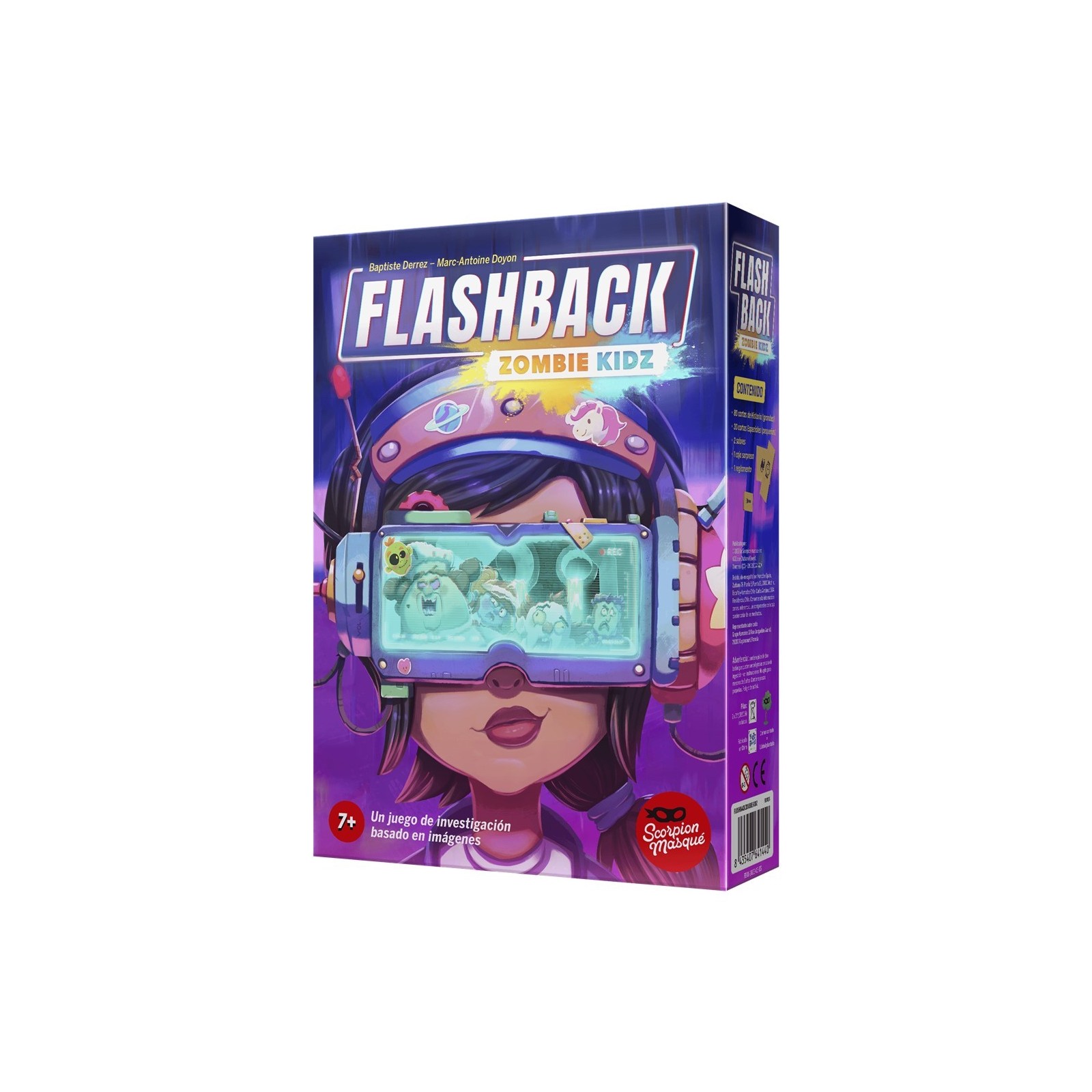 Juego mesa flashback zombie kidz edad