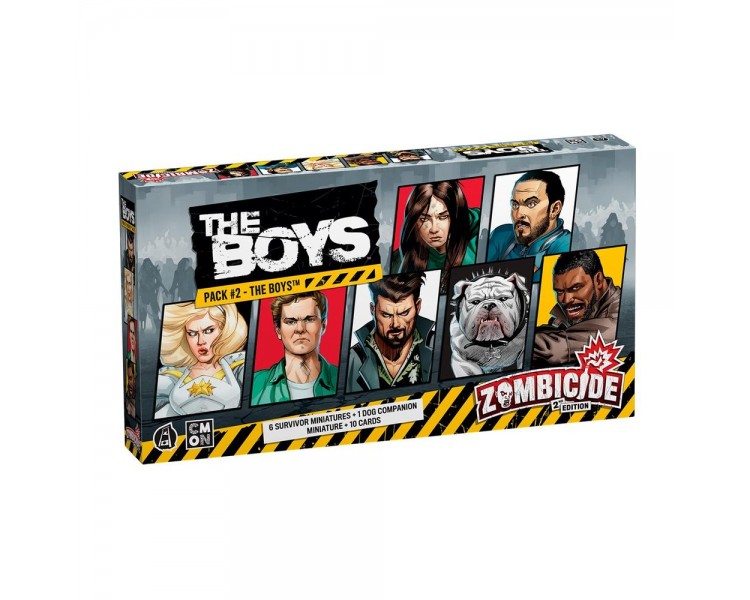 Juego mesa zombicide 2e the boys