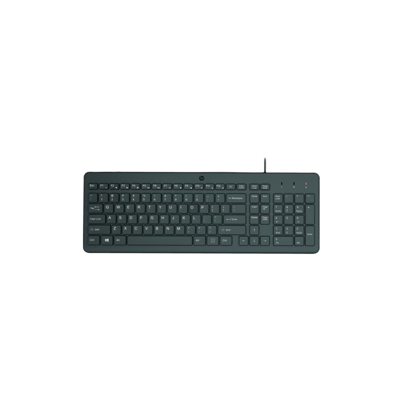 Teclado hp 150 con cable usb