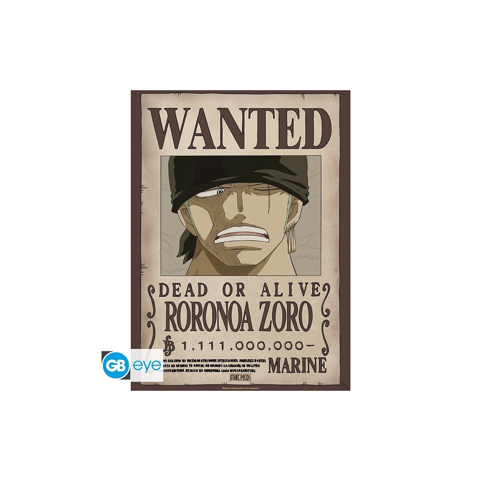 Poster gb eye one piece wanted