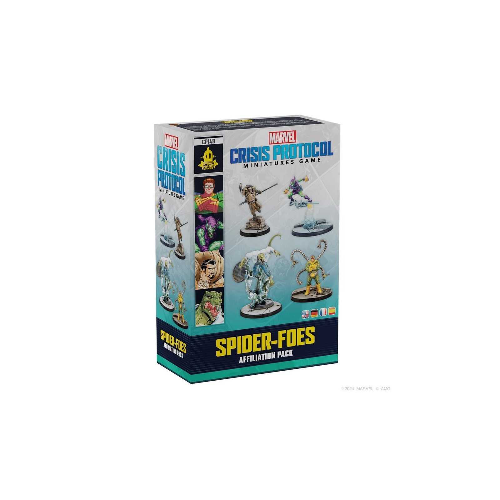 Juego mesa marvel crisis protocol spider foes