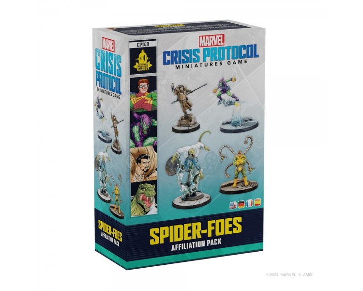 Juego mesa marvel crisis protocol spider foes