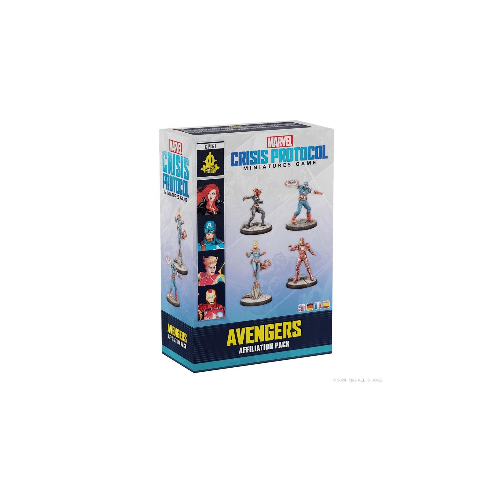 Juego mesa marvel crisis protocol avengers